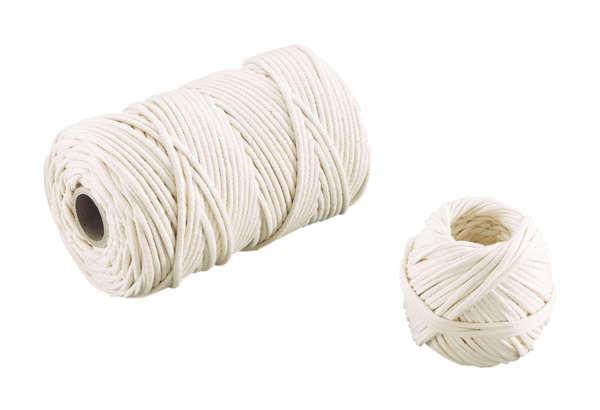 Braided cotton cord