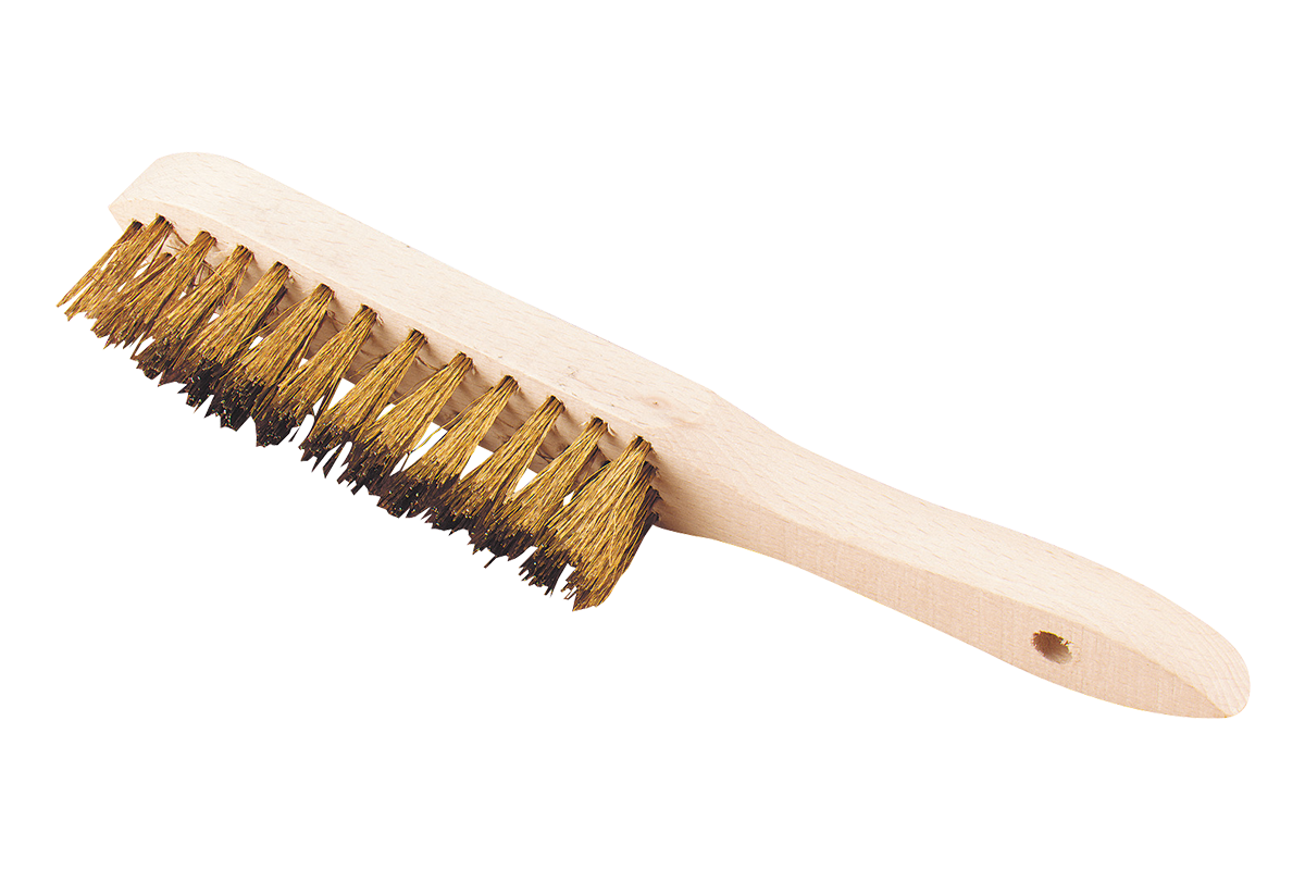 Brosse à manche Laitonné souple