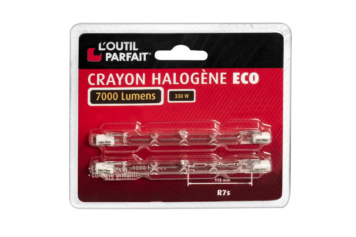 Ampoule crayon halogène