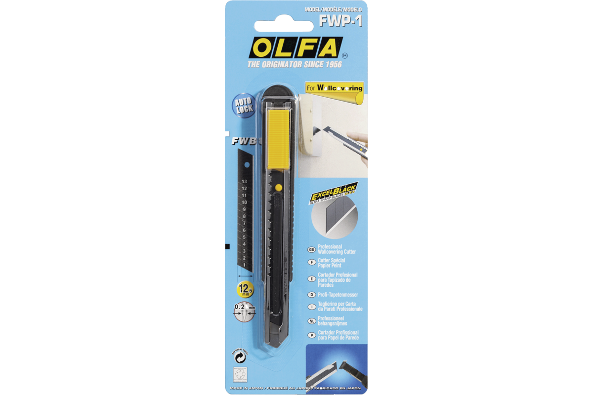Olfa Cuttermesser 12 mm FWP-1 Tapeten