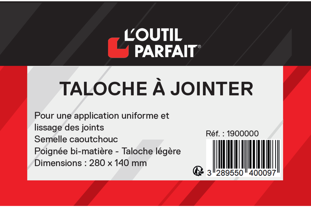 Taloche à jointer