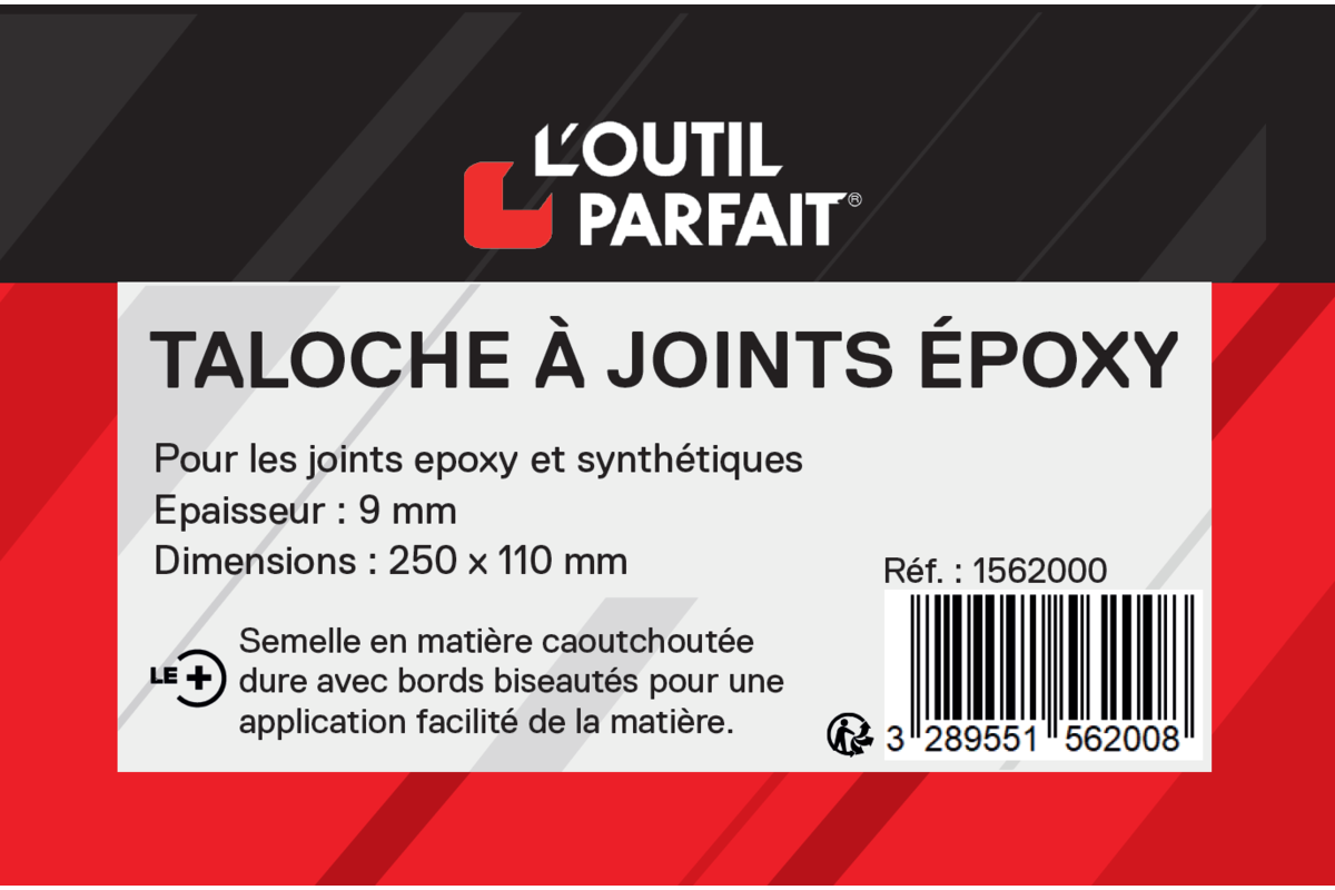 Taloche à joints époxy