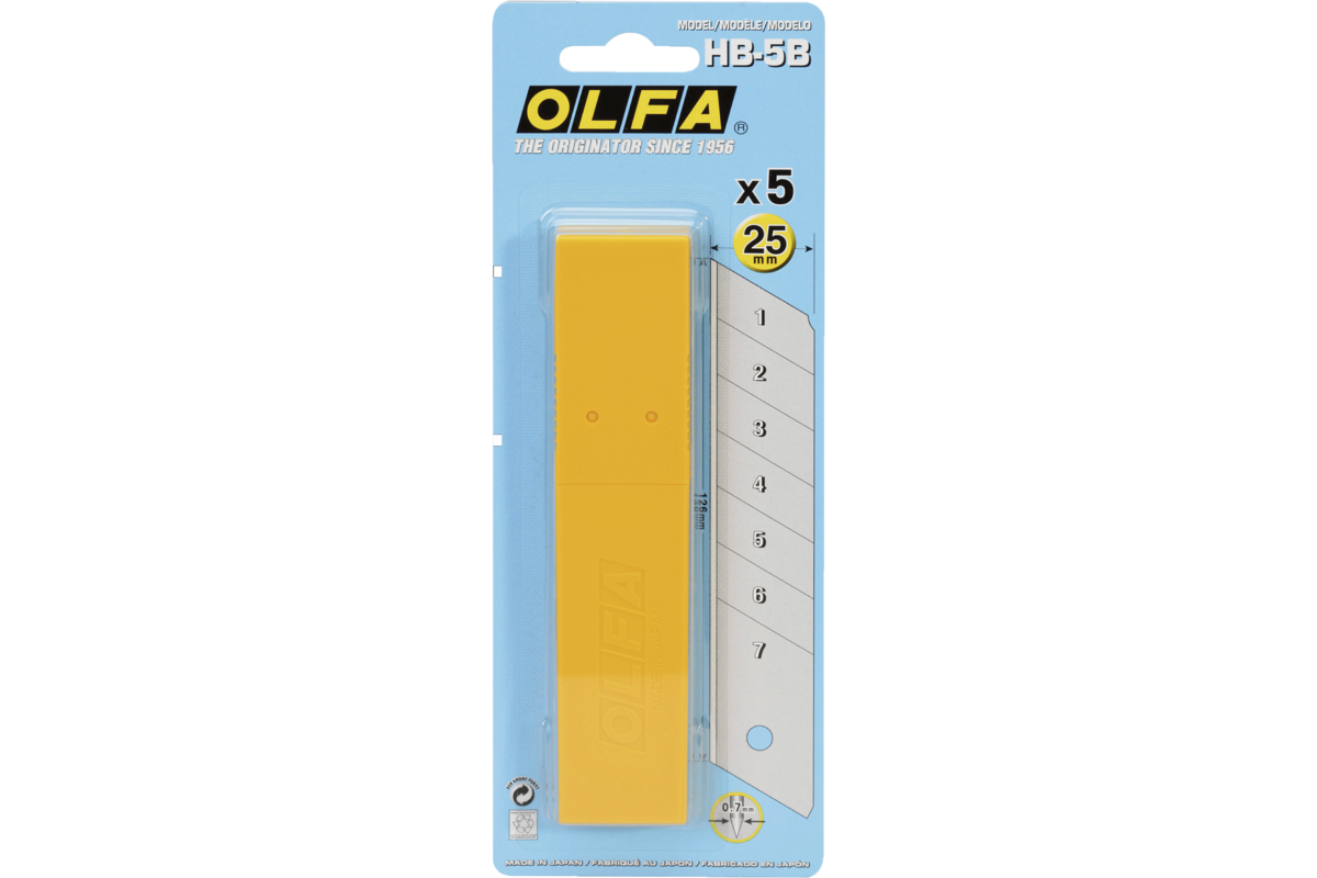 Olfa H1 Cuttermesserklinge 25 mm