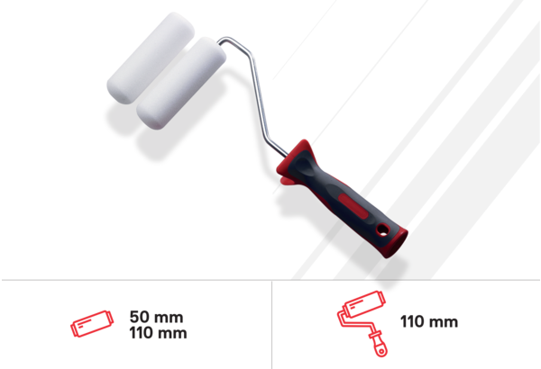 Rouleau 110 mm Laqueur mousse Rouleau 110 mm Laqueur mousse