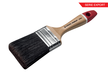 Brosse plate ergonomique Fibres noires