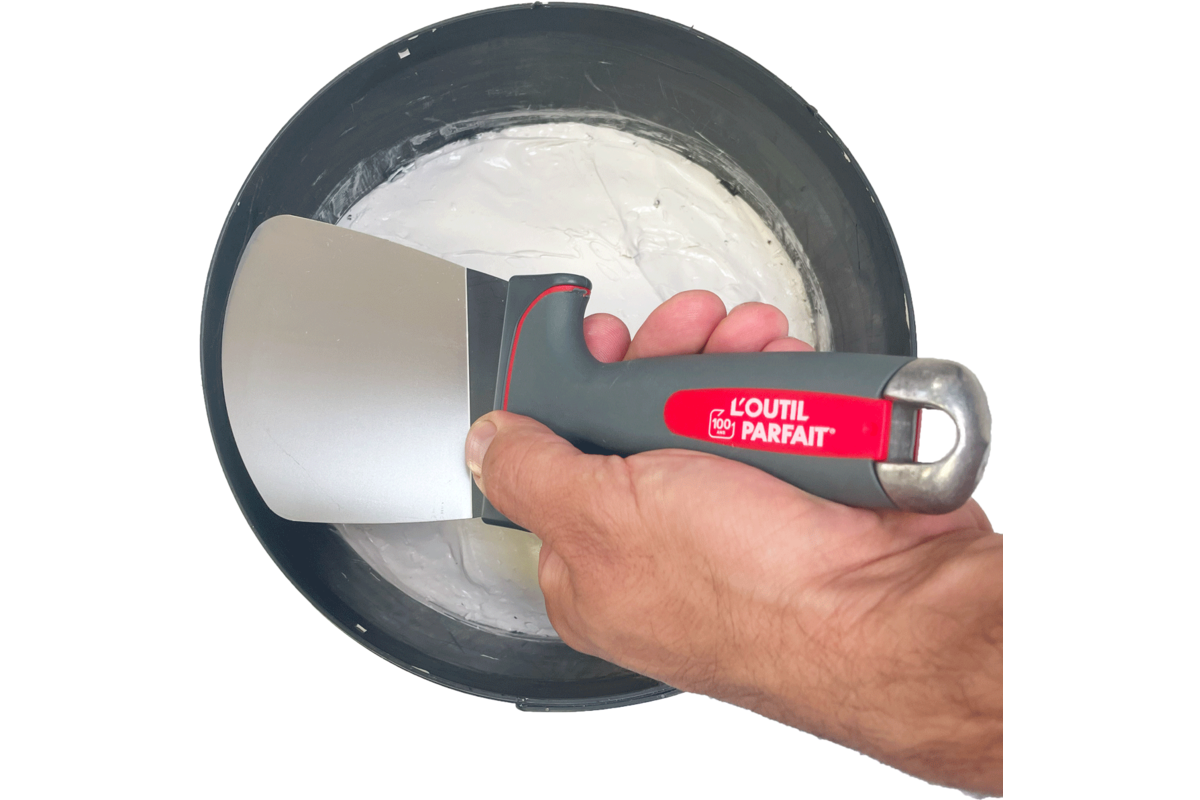 Couteau stucateur pour seau 5 kg