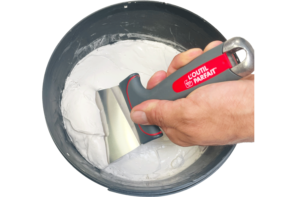 Couteau stucateur pour seau 5 kg