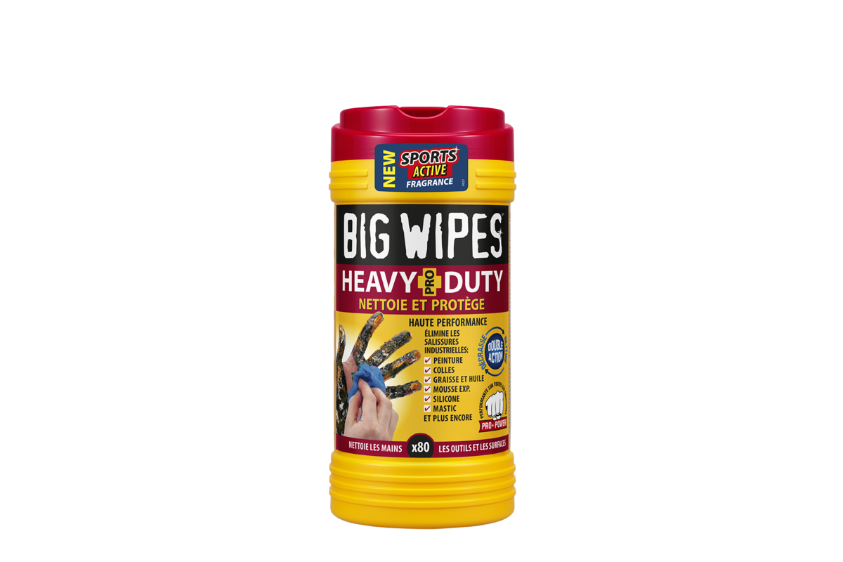 Lingettes BigWipes Haute performance