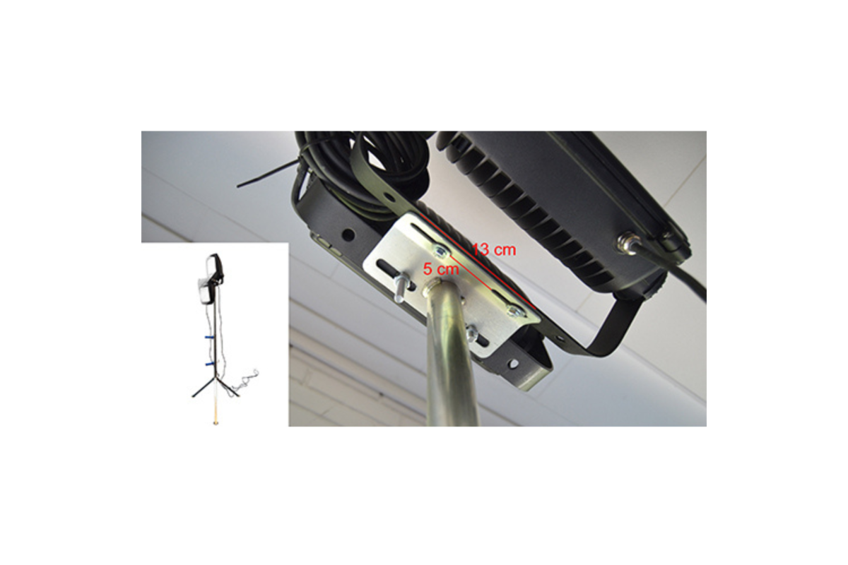 Trépied 2 lampes 2.5 m