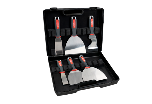 Valise 6 couteaux  Plaquiste ALU-CHOC&reg;