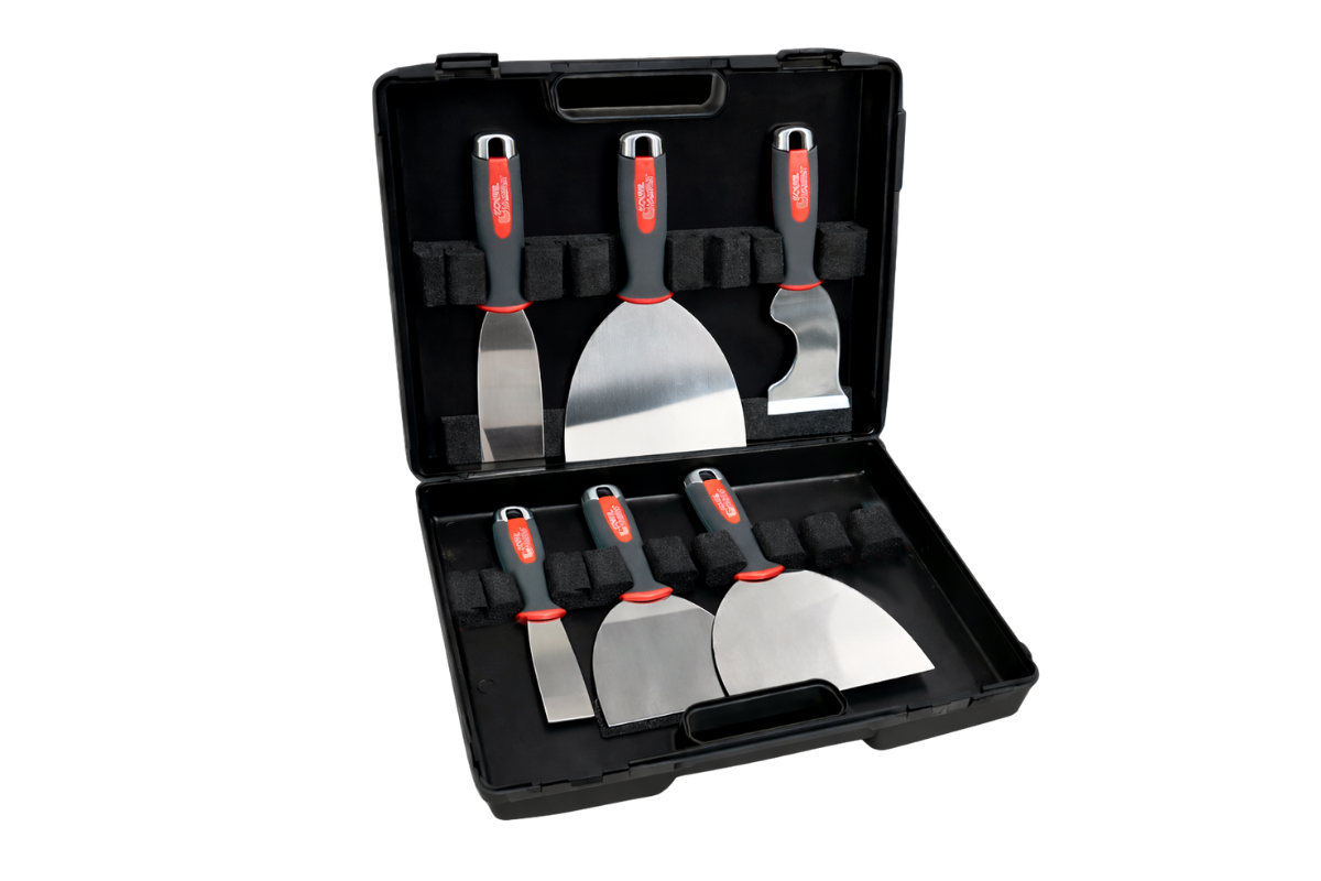 Valise 6 couteaux  Plaquiste ALU-CHOC&reg;